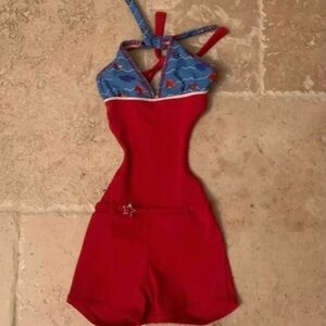 Girls one piece swimsuit size S (7-8yrs )